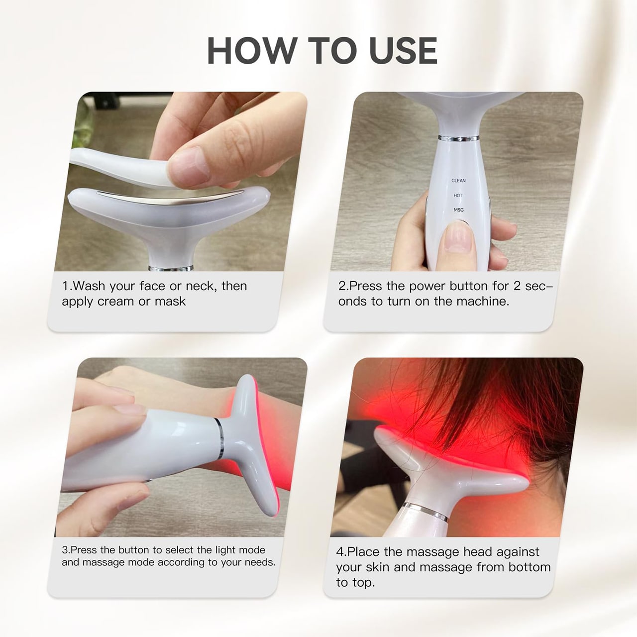 FaceTool, masažni pripomoček za nego obraza in vratu