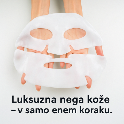 Kolagenska maska Amori – set 4 mask za sijočo, napeto in navlaženo kožo
